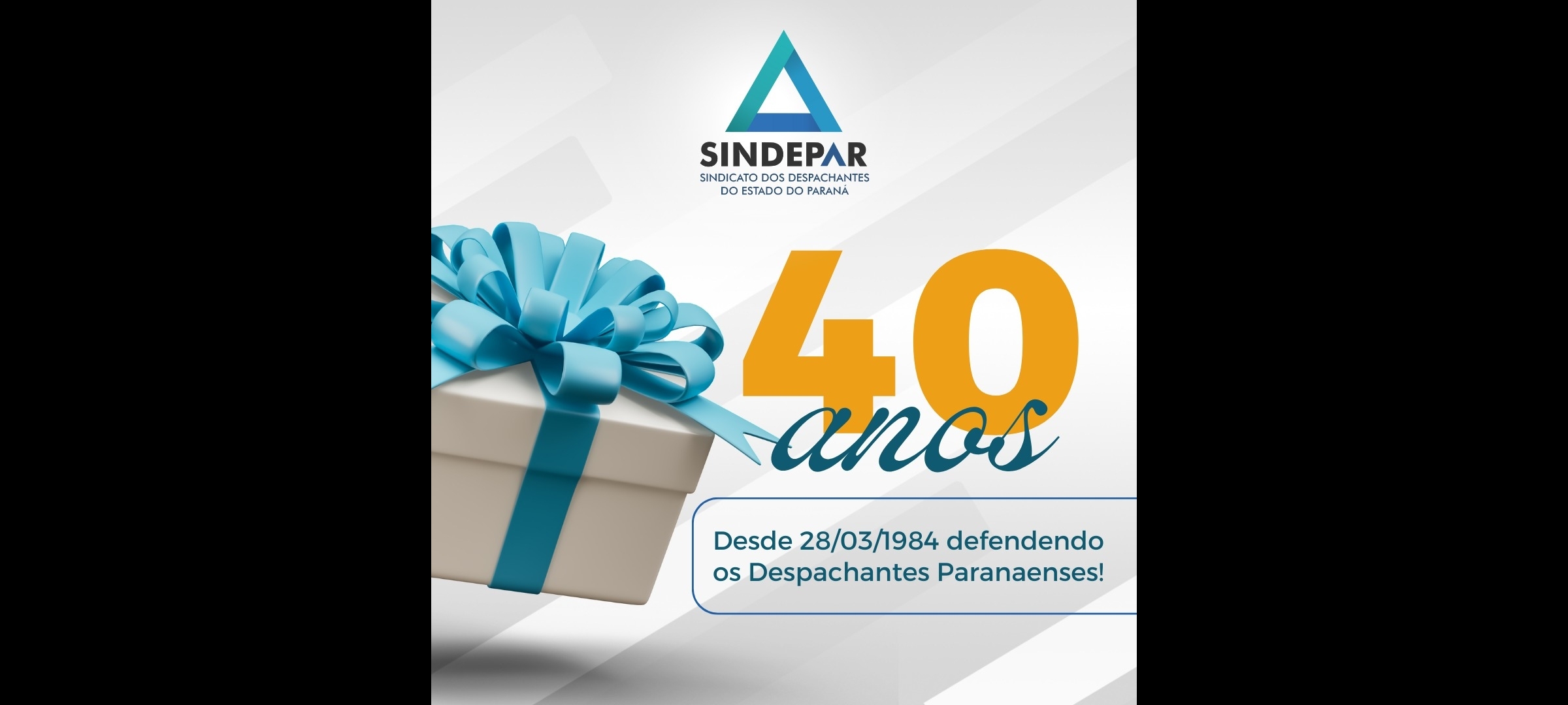 Sindepar completa 40 anos!
